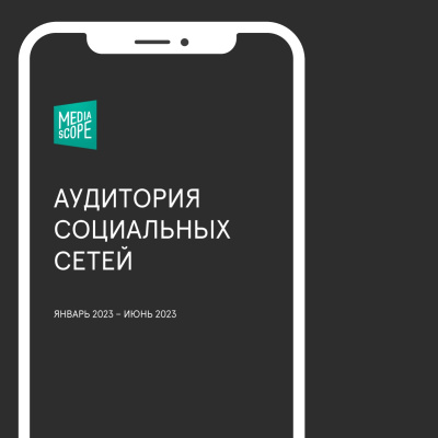 Социальные сети в первом полугодии 2023